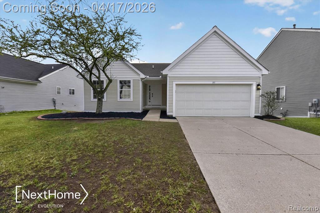 321 Oxford Court, Belleville, MI 48111 — front exterior