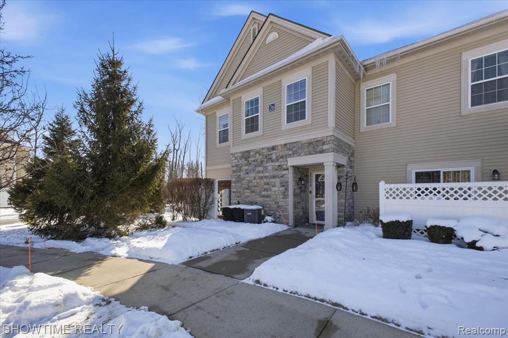 25938 MARITIME Circle S, Harrison Township, MI — front exterior