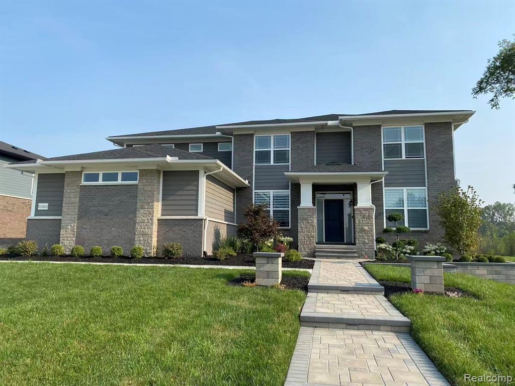 51360 Whispering Ridge Drive, Northville, MI 48167 — front exterior