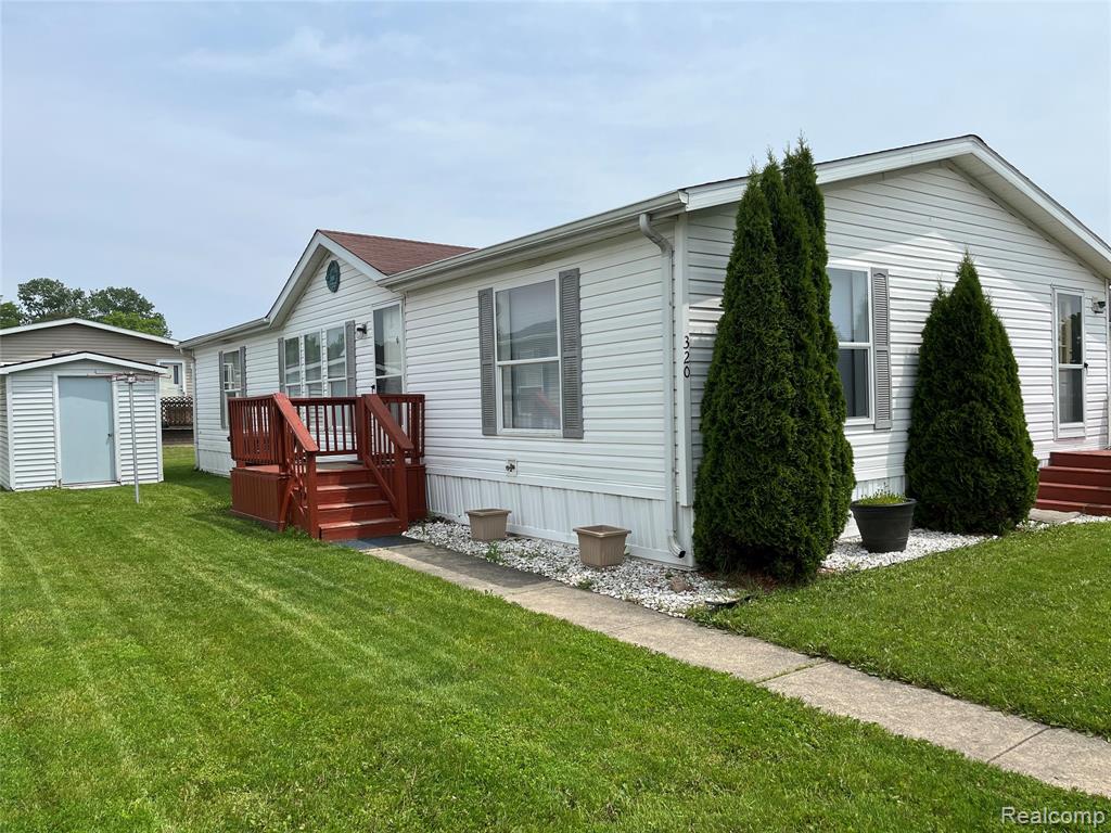 320 Rudbeckia Court, Erie, MI — front exterior