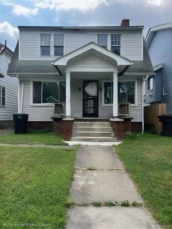 2291 Tuxedo Street, Detroit, MI 48206 — front exterior