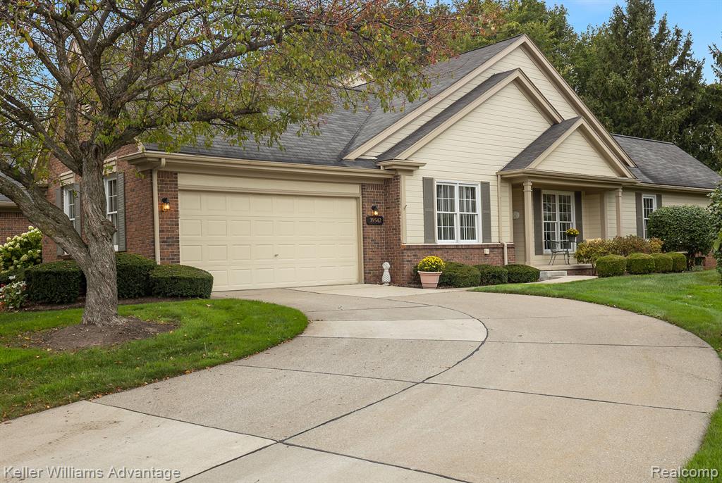 39542 VILLAGE RUN Drive, Northville, MI 48168 — front exterior