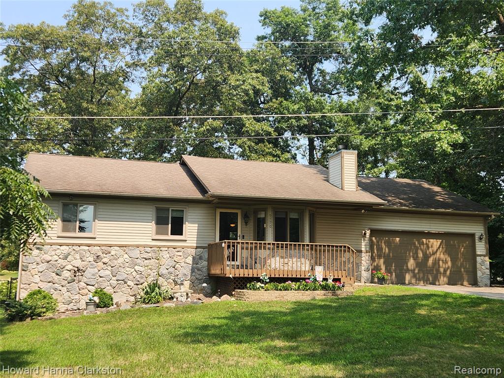 9770 Cedar Island Road, White Lake, MI — front exterior