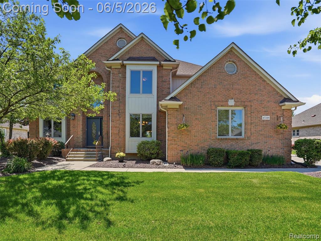 47289 Robins Nest Drive, Utica, MI 48315 — front exterior