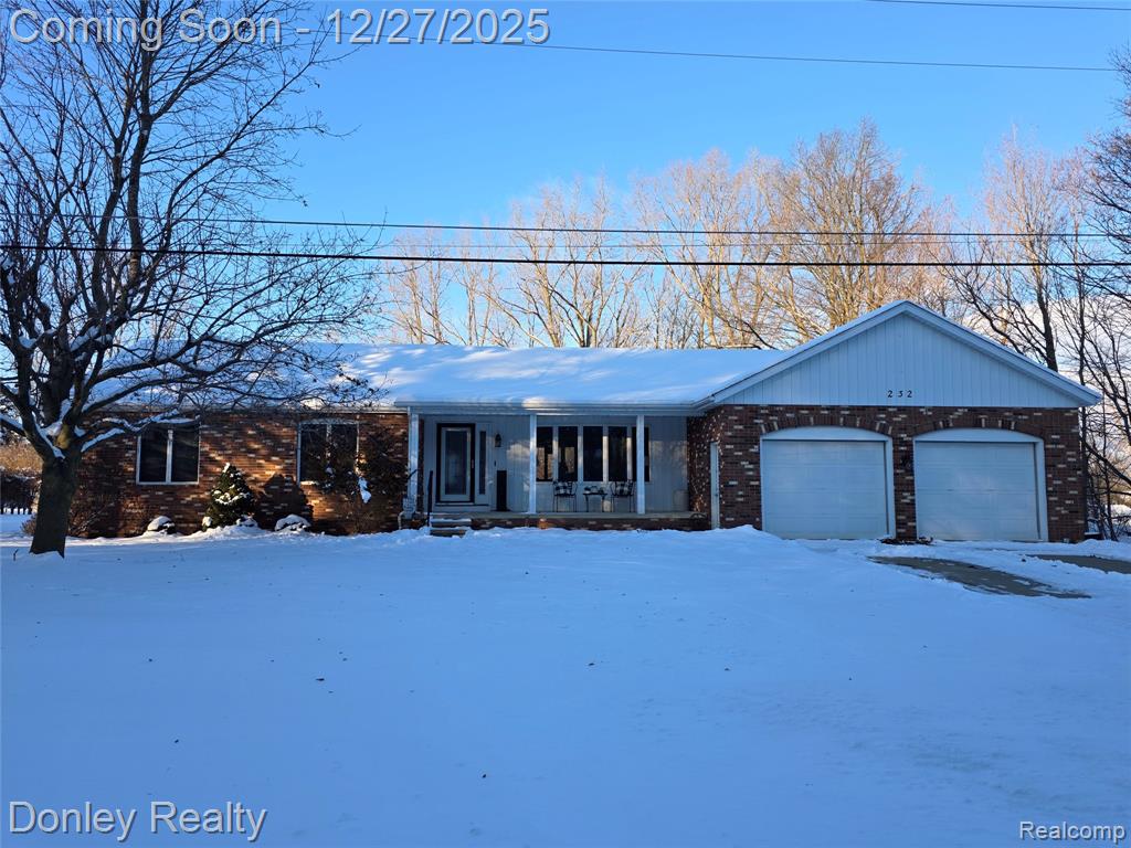 232 W Mills Street, Sandusky, MI 48471 — front exterior