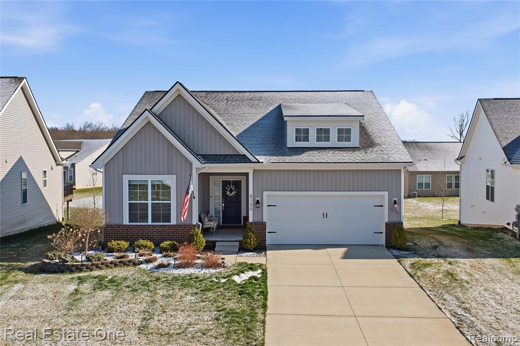 8155 Alyssa Drive, Brighton, MI 48116 — front exterior