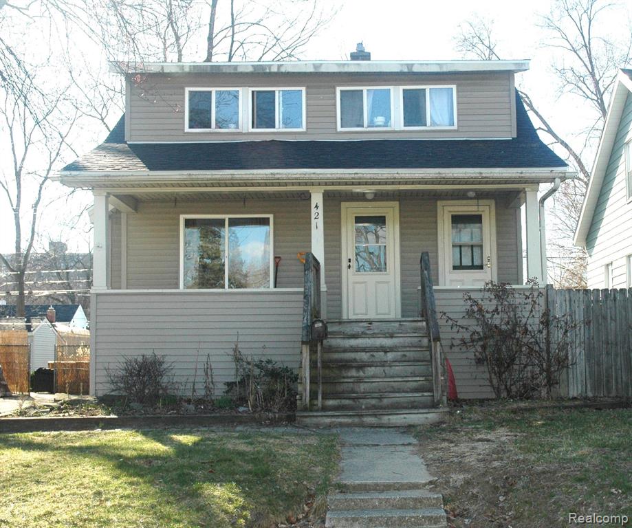 421 CURRY Avenue, Royal Oak, MI 48067 — front exterior