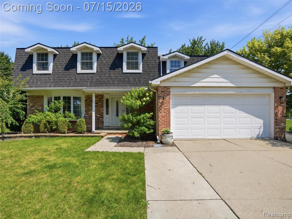 45414 Brunswick Drive, Canton, MI 48187 — front exterior