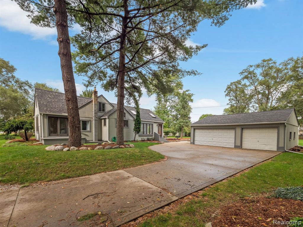 48070 SHELBY Road, Shelby Twp, MI 48317 — front exterior