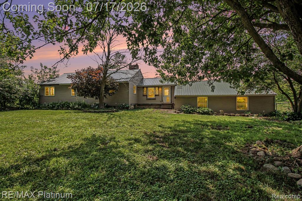 4205 Musson Road, Howell, MI 48855 — front exterior