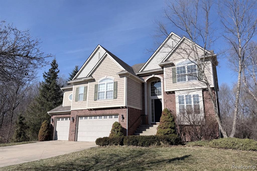 49681 S Glacier, Northville, MI 48168 — front exterior