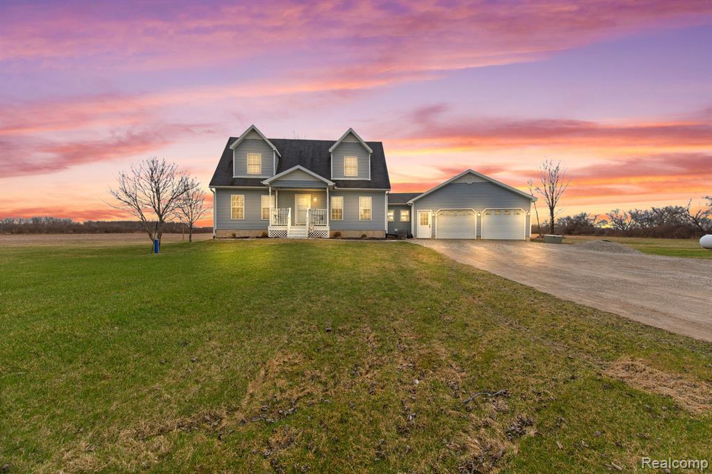 9057 JEDDO Road, Greenwood, MI 48006 — front exterior
