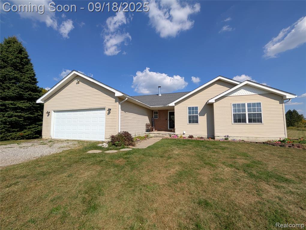 12361 Duffield Road, Gaines Vlg, MI 48436 — front exterior