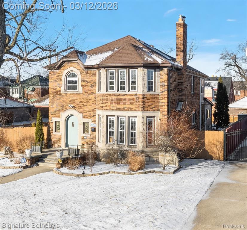 17505 Cherrylawn Street, Detroit, MI 48221 — front exterior