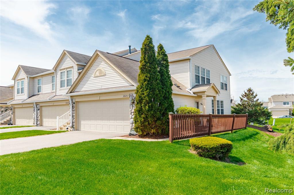 26624 Kirkway Circle, Woodhaven, MI 48183 — front exterior