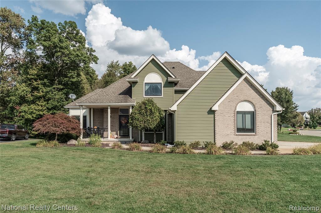 9859 Aylebury Drive, South Lyon, MI 48178 — front exterior
