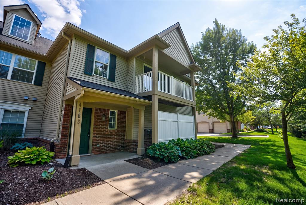 4163 Hampton Ridge Boulevard, Howell, MI 48843 — front exterior