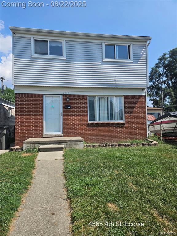 4565 4th Street, Ecorse, MI 48229 — front exterior