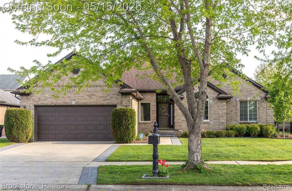 21340 BUNKER Drive, Macomb, MI 48042 — front exterior