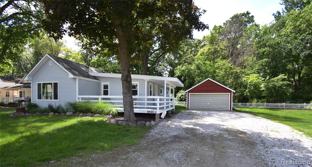 9663 Winston Road, Pinckney, MI 48169 — front exterior