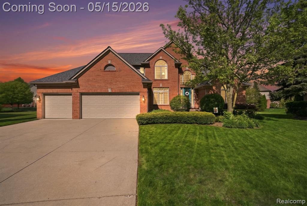 21345 Dalton Court, Macomb, MI 48044 — front exterior
