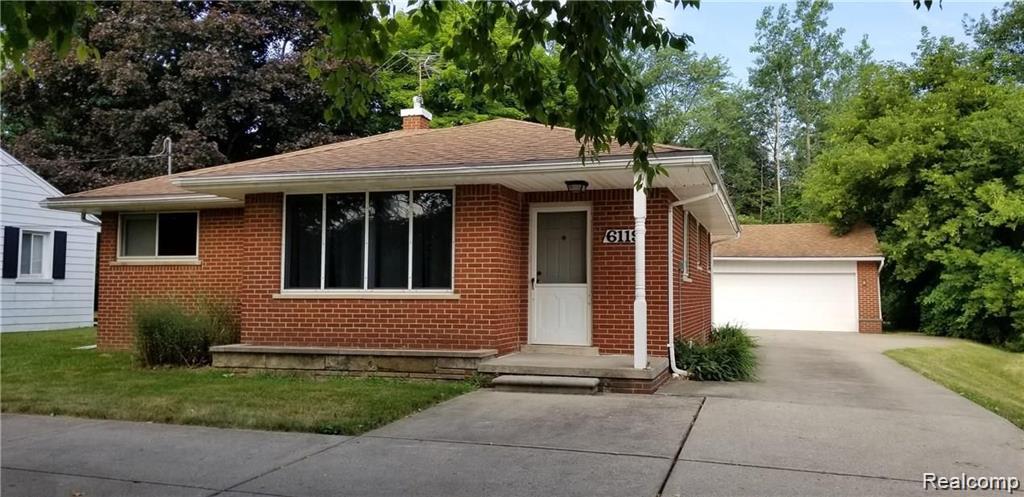 6119 ROCHESTER Road, Troy, MI 48085 — front exterior