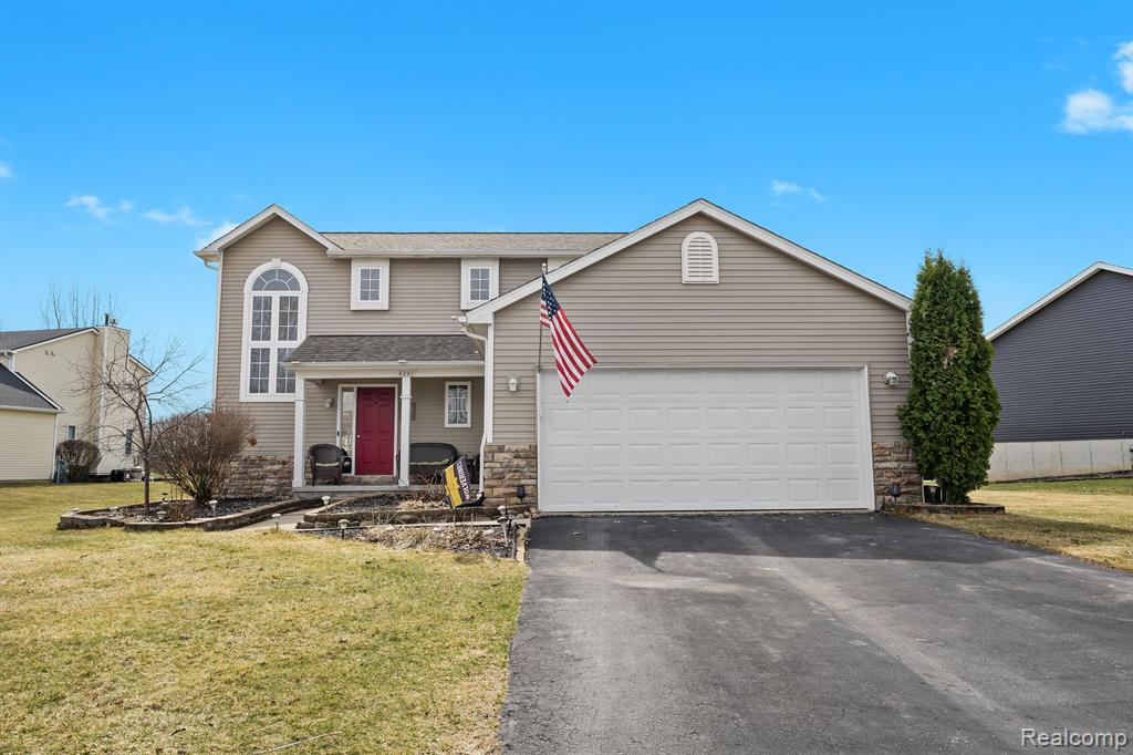 4201 JUDITH Court, Linden, MI 48451 — front exterior