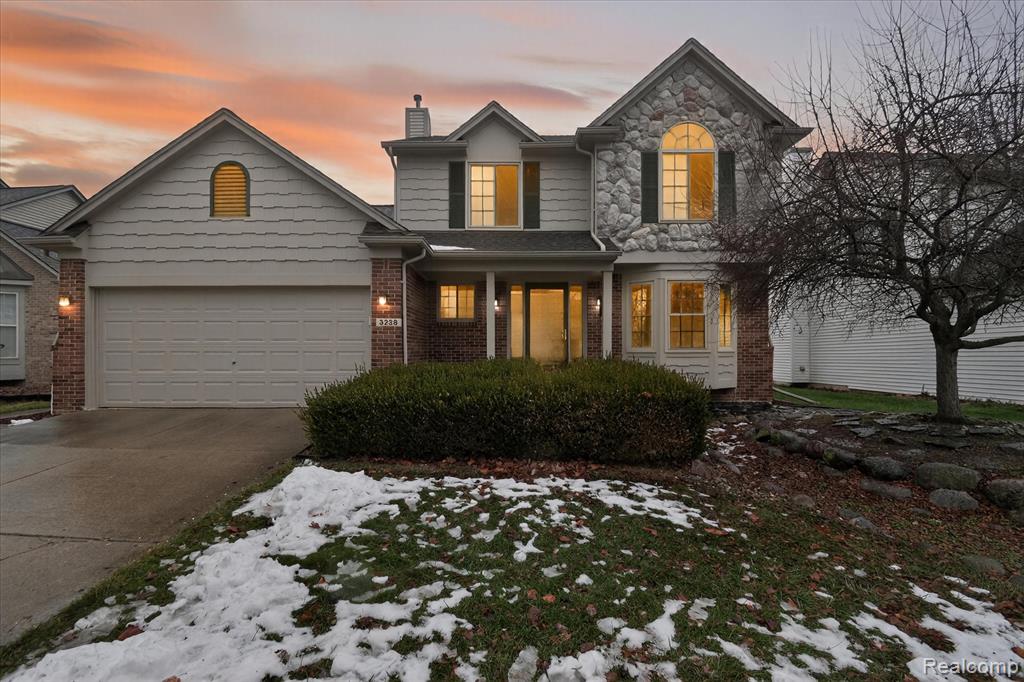 3238 River Meadow Circle, Canton, MI 48188 — front exterior
