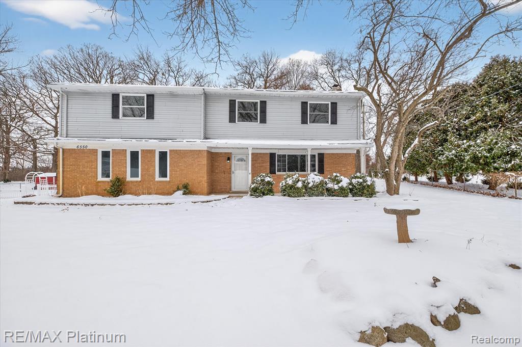 6550 Berrywood Drive, Brighton, MI 48116 — front exterior
