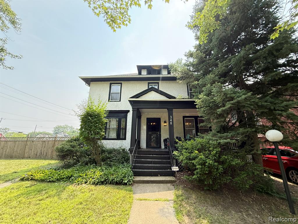 348 Josephine Street, Detroit, MI 48202 — front exterior