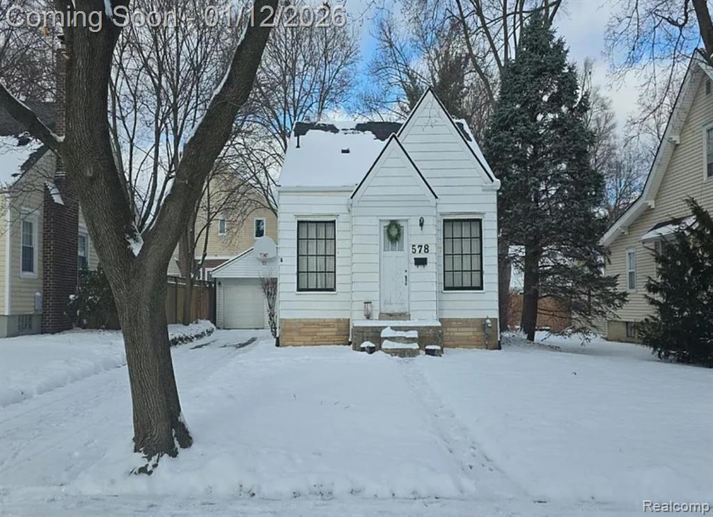 578 Hartsough Street, Plymouth, MI 48170 — front exterior