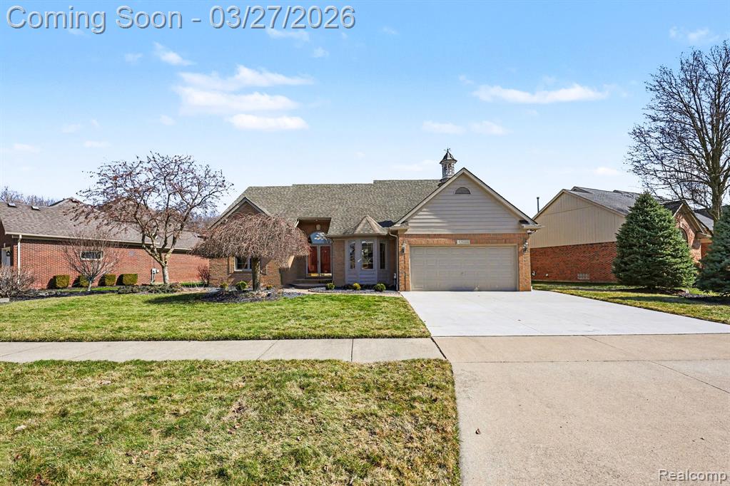 47626 Woodberry Estates Drive, Macomb, MI 48044 — front exterior
