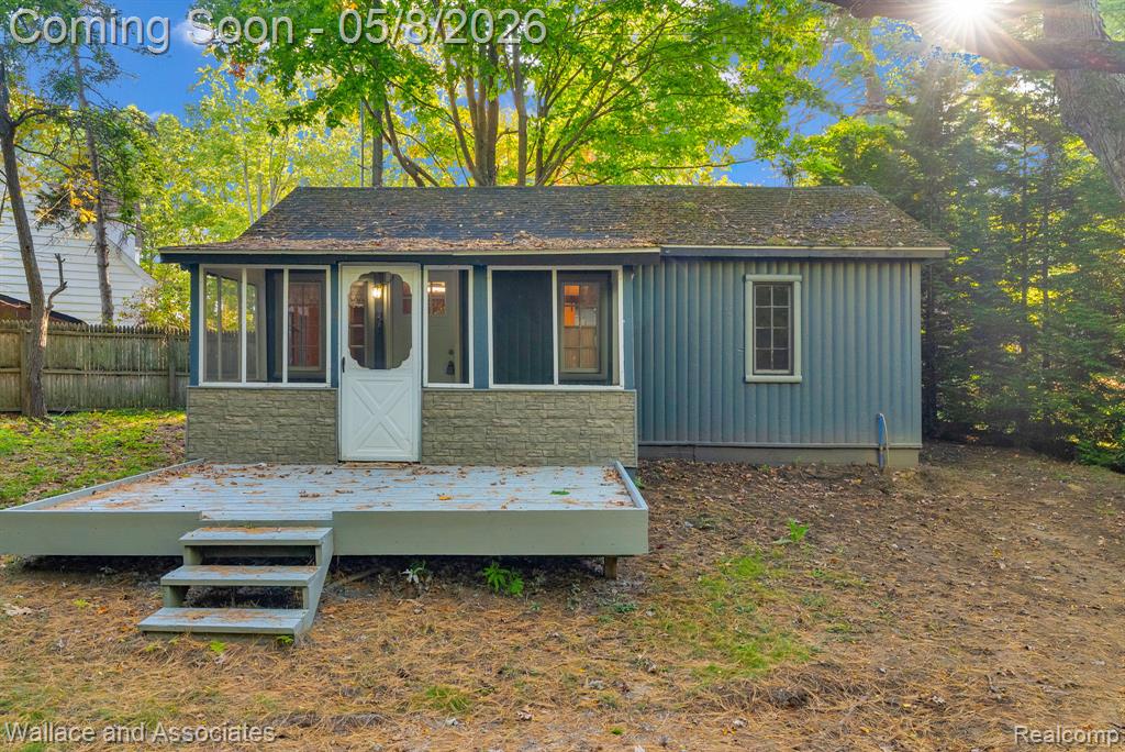 3941 Lakeshore Road, Lexington, MI 48450 — front exterior