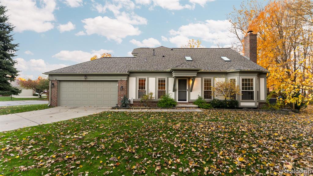 41784 WHITE TAIL Lane, Canton, MI 48188 — front exterior