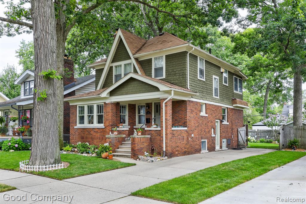 714 W HAZELHURST Street, Ferndale, MI 48220 — front exterior