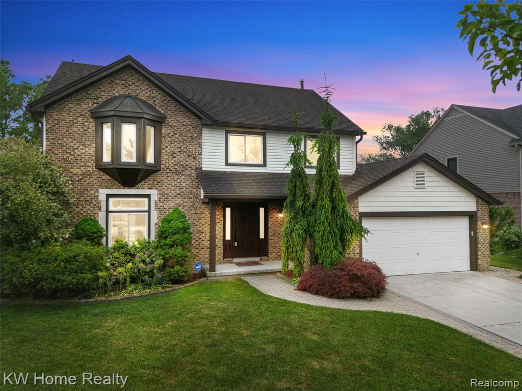 45095 Turnberry Court, Canton, MI 48188 — front exterior