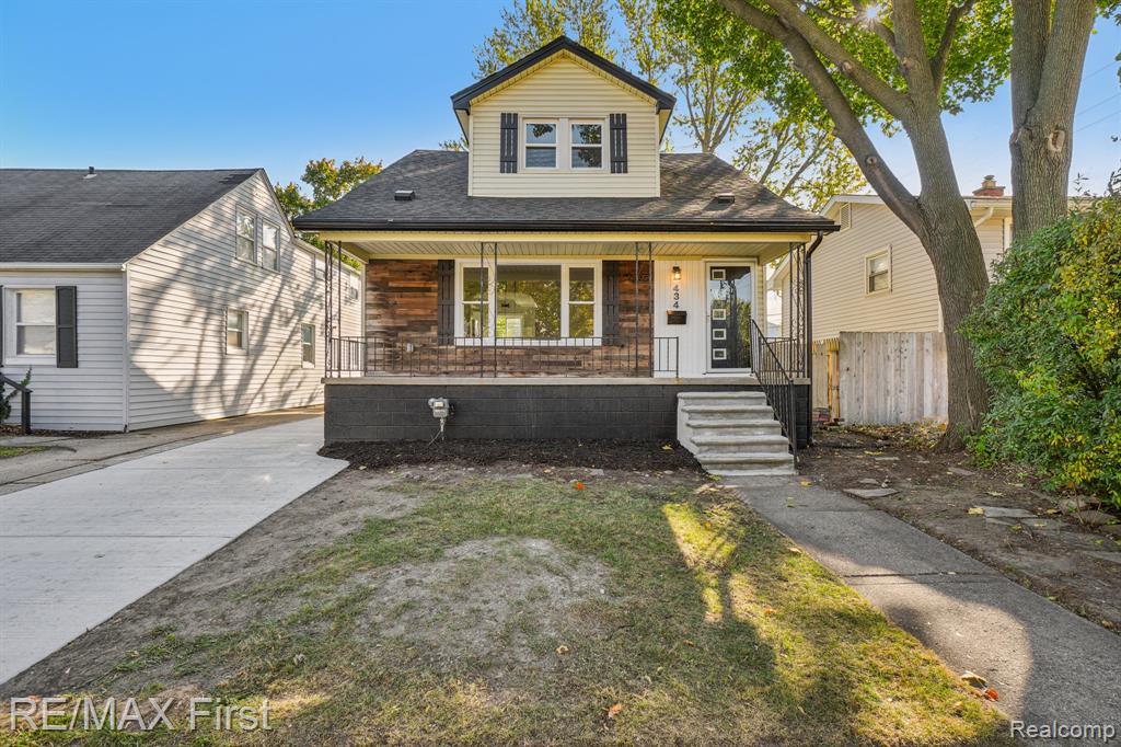 434 Jewell Street, Ferndale, MI 48220 — front exterior