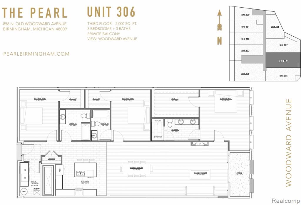 856 N OLD WOODWARD AVE Unit 306 Avenue, Birmingham, MI 48009 — Photo 13