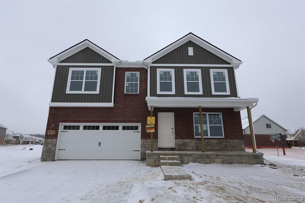 48567 Shagbark Lane, Van Buren, MI 48111 — front exterior