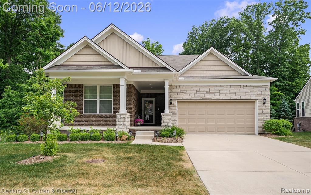 49559 Mapleton Road, Canton, MI 48188 — front exterior