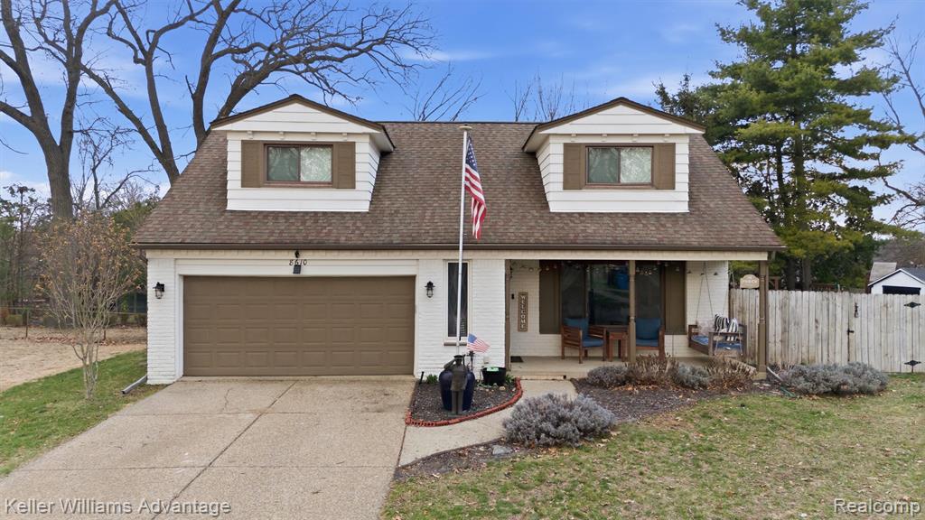 8610 Buffalo Drive, Commerce Twp, MI 48382 — front exterior