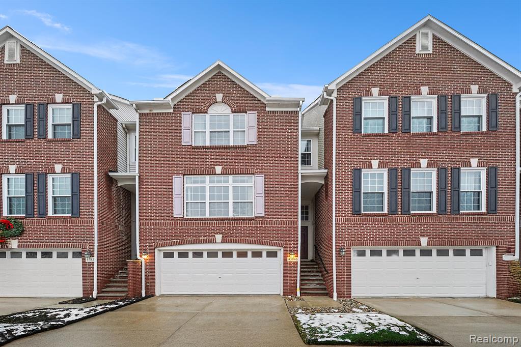 43846 Cherry Grove Court E, Canton, MI 48188 — front exterior