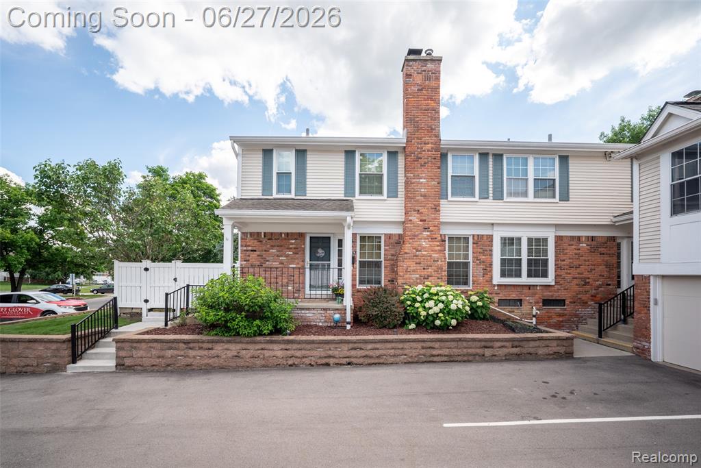 42174 Roscommon Street, Northville, MI 48167 — front exterior