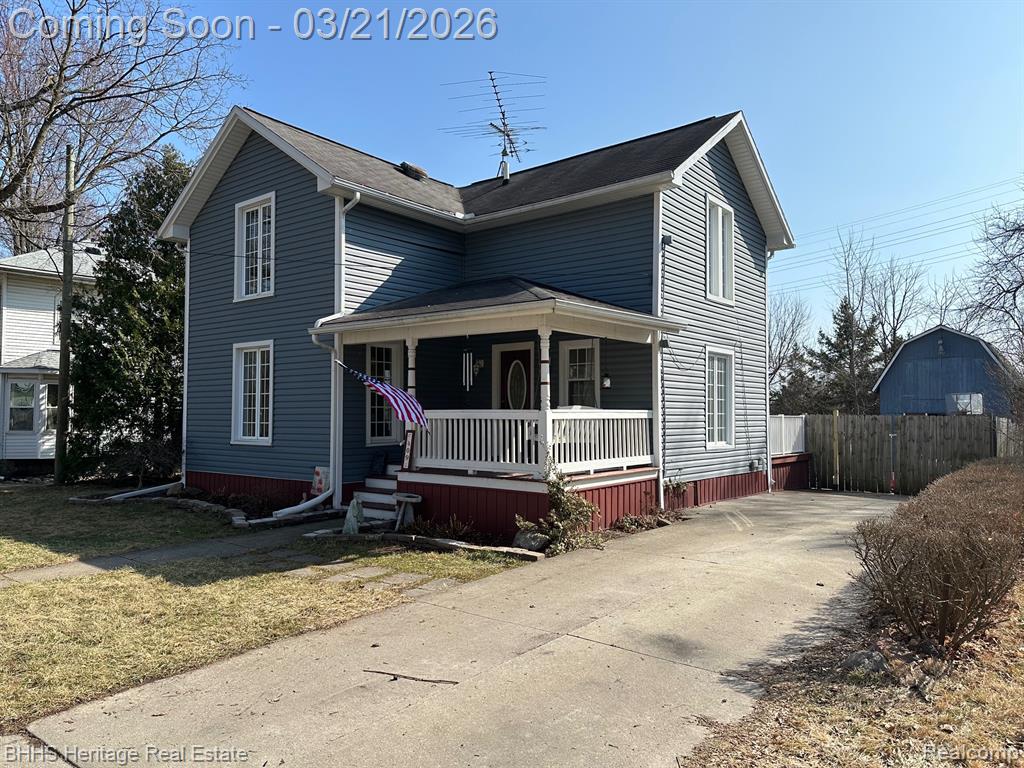 409 Lake Street, Howell, MI 48843 — front exterior