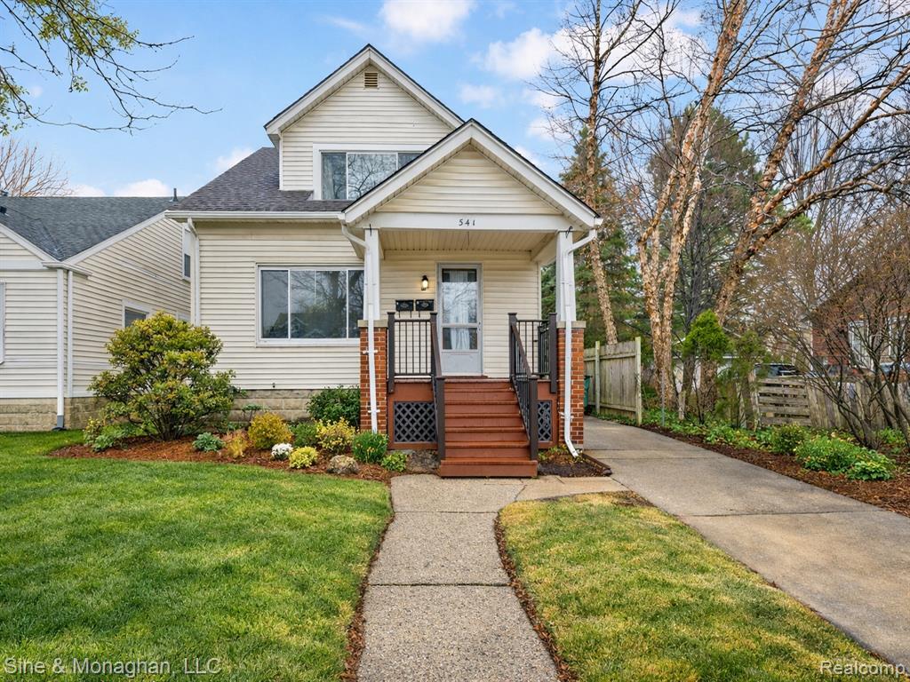 541 Jewell Street, Ferndale, MI 48220 — front exterior