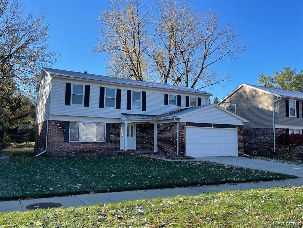 44947 FOREST TRAIL Drive, Canton, MI 48187 — front exterior