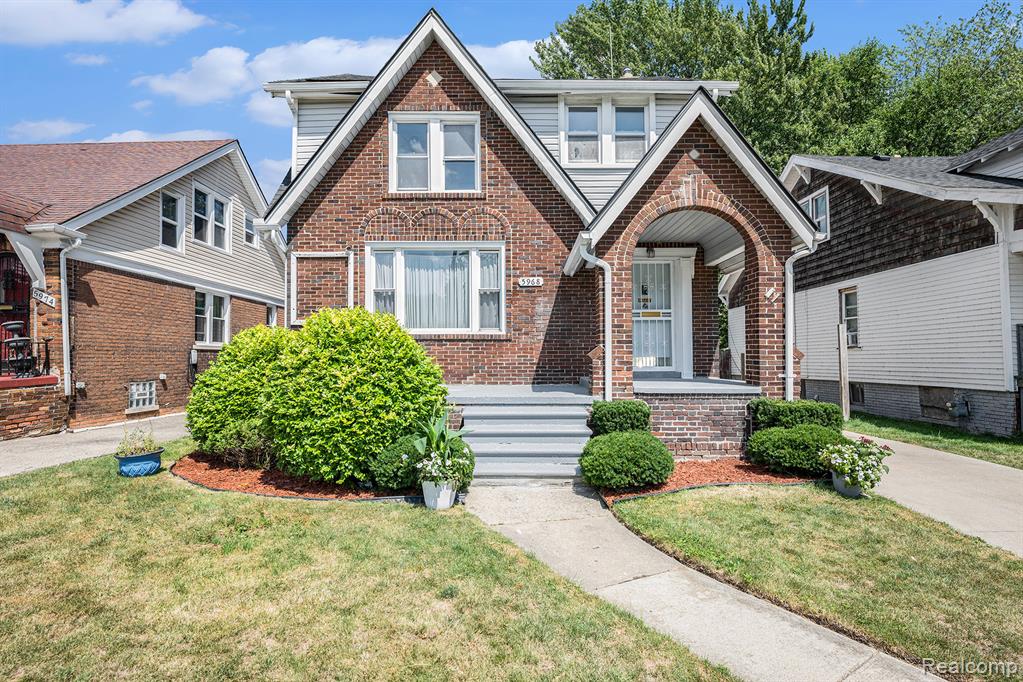 5968 Chalmers Street, Detroit, MI 48213 — front exterior