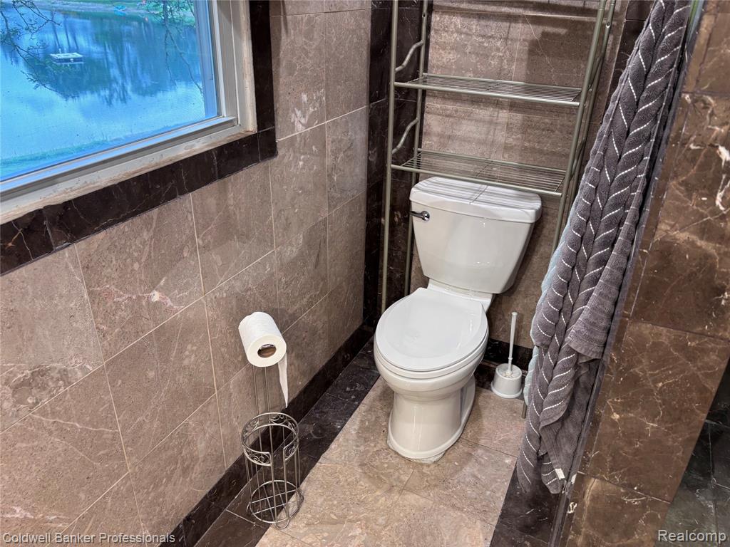 Primary bathroom toilet