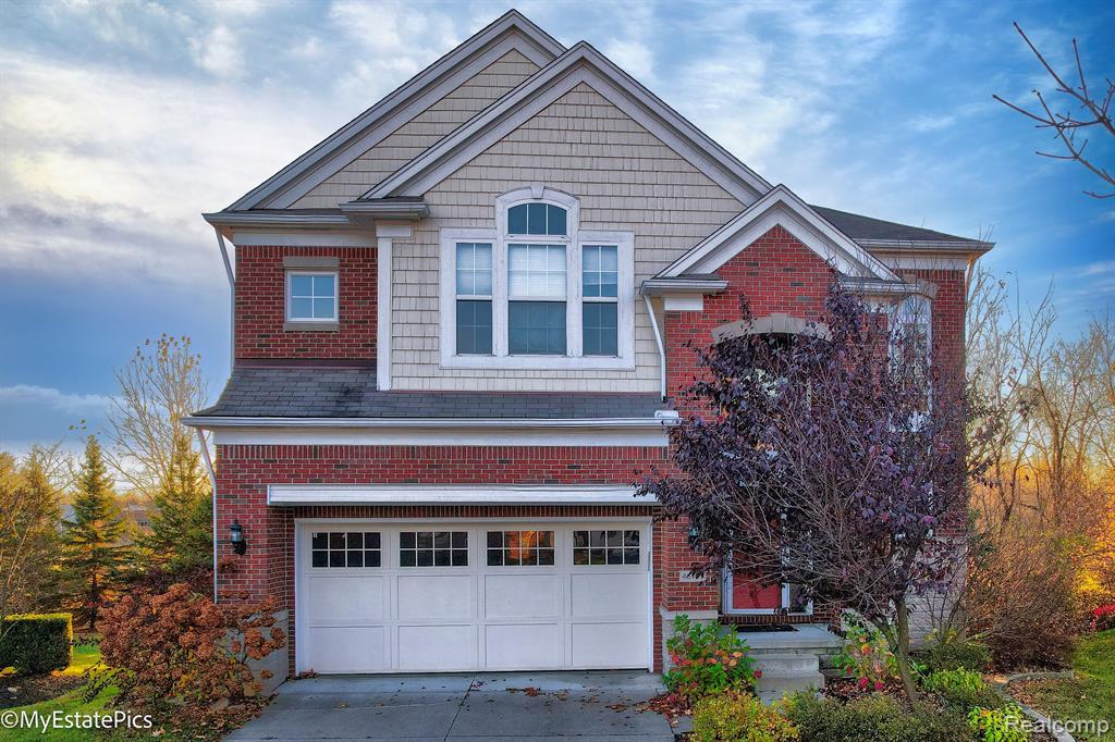 45101 BARTLETT Drive, Novi, MI — front exterior