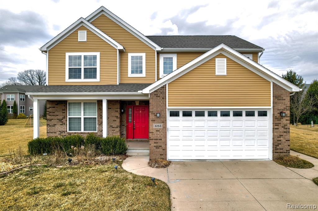 3253 EASTRIDGE Drive, Dexter, MI 48130 — front exterior